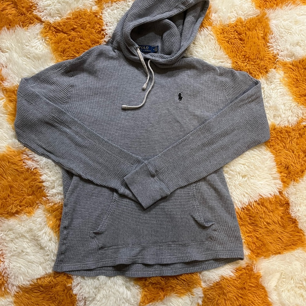 Polo by Ralph Lauren Gray and Black Hoodie for Men
